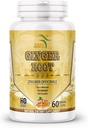 Organic Ginger Root Powder (Zingiber officinale) Stravovací podpora - 60 Veggie Kapsle
