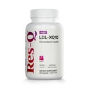 Res- Q LDL- XQ10 (dříve LDL- X) Červená kvasinková rýže a CoQ10 dodatek, 120 Kapsle