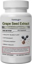 Superior Labs Grape Seed Extract, 400mg, 120 Zeleninové kapsle, 95% polyfenoly, vysoký obsah antioxidantů, zdravý krevní tok, podporuje imunitní systém a zdraví mozku