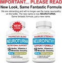 (3 Pack) Neuropatie Supplementary Supplementary with 600 mg Alpha Lipoic Acid - Benfotiamin, Periferní, Nohy, Ruční prsty nohy Toe, Nejlepší maximální síla přírodní Vitamíny - 360 kaps, 90 dní