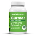 Herbsforever Gurmar Kapsle 124; Gymnema Sylvestre Extract 7: 1 Dubrovník 124; 90 Vegan Kapsle 124; Ayurvedic Herbal dodatek 124; Podporuje zdravý cukr Metabolismus & Wellness