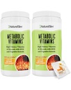 NaturalSlim Metabolické vitamíny - Kombinace vysoce potentních multivitaminů, minerálů, komplexu B, Msm, a stravitelné vzorce doplňky pro muže a ženy - Energie a metabolismus Podpora - 2 Pack