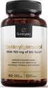 Sluneční Premium Geranylgeraniol dodatek - GG-Gold 150mg s DeltaGold Vitamin E Tocotrienols- Annatto Derived GG pro uživatele Statin, Heart Health & CoQ10 Production - 60 Kapsle