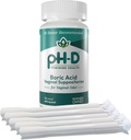 pH-D Feminin Podpora zdraví - Boric Acid Starter Bundle - pH-D Boric Acid Vaginální Suppositors 72 Počet a 5 Vaginální Suppository