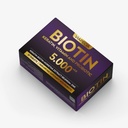 Biotin 5000Mcg - Vysoká potence Biotin dodatek pro růst vlasů - Vlasové kožní nehty Vitamíny pro ženy - Podporuje Keratin Výroba a obnova tkáně - Vitamíny a doplňky - 30 Kapsle