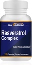 Resveratrol Komplexní potentní antioxidanty, 120 Kapsle, 60 dní