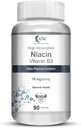 Generický Niacin Vitamin B3 Kapsle - s Flush, Non- GMO, Gluten Free - 90 Kapsle