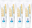 Globe (4 balení) První pomoc Antibiotická Jizva Minimalizace Pain- Relief, Anti- Itch Ointment s neomycinem, Bacitracin zinek, Pramoxine HCl & Polymyxin B, pro malé kusy, škrábance a popáleniny