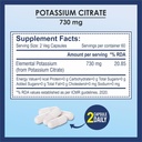 Citrát draselný 730mg dodatek, podporuje funkci ledvin a zdravé svaly - 120 Zeleninové kapsle