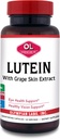 Olympian Labs Lutein 20 mg, 60 Kapsle s FloraGLO a Grape Skin Extract, Podpora zdravé vize a funkce očí