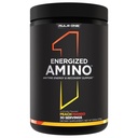 Pravidlo 1 Energizované Amino - Kdykoli podpora energie a obnovy s BCAA, glutamin, Citrulline, Beta Alanin, a kofein ze zelených kávových a čajových listů Extrakty (30 Služeb, Peach Mango)