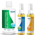 Beam Minerals Electrolyte Imbalance Solution Electrolyze and Insta-Lytes Natural Liquid Electrolytes 2oz and Happy- Lytes Fulvic Electrolyte Misting Spray 2oz