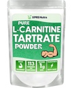 XPRS Nutra L karnitin L tartarát prášek - Premium čistý L karnitin tartarát - L- karnitin - Vegan Friendly Bulk L karnitin prášek - Amino Acid Supplement (4 Ounce)