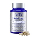 MD Nutriho růst vlasů dodatek s Biotin (30 kapslí) 124; Pro vypadávání vlasů, Minimalizuje prolévání vlasů, Thinning, Breakage & Promotes Delší, Silnější vlasy