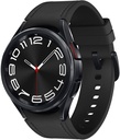 Samsung Galaxy Watch 6 Classic 43mm Smartwatch s otočným Bezel, Fitness Tracker, Advanced Sleep Coaching, Heart Monitor - Black (Obnovený)