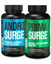 Jacked Factory Testosteron Booster pro muže 124; Estrogen Blocker s Tongkat Ali - Androfresh Anti- Estrogen + Primasurge Natural Test Booster - pro růst svalů, Vitality, Energie, 30 Den Dodávka