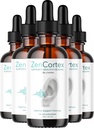 LIVORKA ZenCortex Drops, Tekutý dodatek pro zdraví sluchu, podporuje zdravý sluch - 5 lahví (150 denní dodávka) - balení po 5 ks