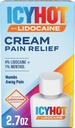Icy Hot Max Strength Pain Relief Cream with Lidocain Plus Menthol, 2.7 Ounces