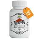 Quintin Kapsle - Cinchona Officinalis Bark Bylinný dodatek pro svalovou, křečovitou obranu a celkové trávicí zdraví - All- Natural Quinine Sulfath Pills, 500 mg na kapsli, 160 Tablety