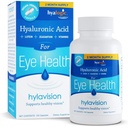 Hyalogická HylaVision Eye Health - Hyaluronická kyselina, lutein a zeaxanthin doplňky - Obsahuje oční vitaminy A, C, E a zinek - Soothee unavené oči (120 Kapsle)