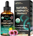 USDA Organic Lymfatic Drainment Supplement - Echinacea CLAND124; Elderberry CLAND124; Pampeliška CLAND124; Cleavers CLAND124; Calendula CLAND124; Burdock - Made in USA - Lymfa System Drops - Imunitation Support, Clearse & Detox, 2 fl oz