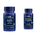 Life Extension Super Ubiquinol CoQ10 s PQQ, CoQ10, PQQ & N-Acetyl- L- Cystein (NAC), imunitní, respirační, jaterní zdraví