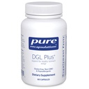 Čisté enkapsulace DGL Plus - Gut Zdravotní doplňky pro muže a ženy - s marshmallow Root, Aloe Vera Extract & Slippery Elm Bark - Non- GMO & Vegan - 60 Kapsle