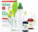 Xlear Alergics Relief Kit, All Day Alergics Rescue Kit včetně Xlear Nasal Spray s Xylitol, Xlear MAX Nasal Spray, Xlear Nasal Rinse Neti Pot a 50 Refill Packets