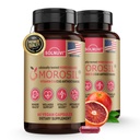 Morosil Klinicky testovaný doplněk C3G - Metabolismus, Antioxidant, Wellness podpora pro muže a ženy - 400mg Moro Red Orange Extract - 60 Veggie Kapsle - Non- GMO, gluten- Free, Vegan- Friendly