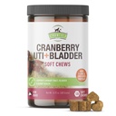 Cranberry močová měchýř & UTI Žvýkačky pro psy cr124; D- Mannose + Vitamin C pro podporu močových cest cr124; Psí inkontinence a kontrola močových měchýřů dodatek cr124; Bacon Flavor měkkých žvýkaček cr124; 90ct cr124; Jahodová zvířata