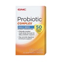 GNC Probiotický komplex Denní potřeba s 50 Miliardy CFU 124; Klinicky studoval Multi- Strain, podporuje stravitelné a imunitní zdraví, Vegetariánské 124; 30 Kapsle