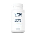 Vital Nutrients Adrenal Support CLAS124; Adrenal Support Supplements for Gland Function and Cortisol Management CLAS124; Podporuje energetické a stresové hladiny CLAS124; Gluten, Dairy, Soy Free CLAS124; 120 Kapsle