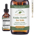 Native Remedies Kiddie Florish - Všechny přírodní Bylinný dodatek Podporuje zdravé appetit v Picky jedlíky - 59 ml