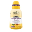 Zarbee Naturals Kompletní Daytime Kašel Syrup + Imunitní s Dark Honey, Real Elderberry, Vitamin C, D & Zinek, 8 oz láhev