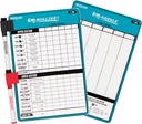 GoSports Dry Erase Rollzee a Farkle Scoreboard - Obří velikost se 2 propisky