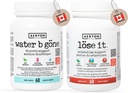 Water B Gone [20 Day Supply] & Lose It [30 Day Supply] - Value Pack - Diuretické pilulky pro ženy - Snižte zadržování a nafouknutí vody - Najděte PMS Relief - 60 Vegan Kapsle