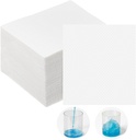 100 Pcs Zvracení Absorbent Pad Jednorázový papírový Bulk pro emesis sáčky změní zvracení do gelu těhotenství Nausia ráno Nemoci Motion Taxi Airplane Cestování, může držet 18.6 Oz / 550 ml
