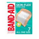 Band- Aid Brand Skin- Flex Adhesive Obvazy pro první pomoc a zranění Péče o malé kusy a škrabky & Burns, Flexible Sterilní Obvazy pro prsty & Knees, Extra velké, All One Size, 7 ct