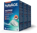 Navage SaltPod w / Alkalol (3 30- Packs) - Exkluzivně navržen pro Navage Nasal Rinse - Sinus Rinse Alkalol Pody pro rychlou pomoc (90 SaltPod náhražky)
