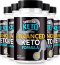 (5 Pack) Roztržené Keto pilulky, Premium Keto Short Weight Loss Kapsle, Všechny přírodní Keto dodatek k podpoře Fitness a Body Cíle, Oficiální Shredded Keto Recenze (300 Kapsle)