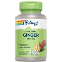 SOLARAY Ginger Root 1100mg PHARMAN 124; Zdravá strava, klouby a pohyby & Žaludeční discomfortable Support PHARMAL 124; Celá látka GARMAN 124; Non- GMO & Vegan PHARMAL 124; 180 VEGCaps