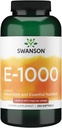 Swanson přírodní vitamin E 1000 Iu (671.10 miligramů) 250 Sgels