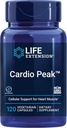 Life Extension Cardio Peak - Hawthorn Extract (Leaf, Flower, Stem) Dodatek s Arjuna Extract pro srdeční podporu - Dvakrát denně - Gluten Free, Non- GMO, Vegetariánské - 120 Kapsle