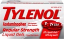 Tylenol Pravidelné síly kapalné gely, 20 Počet