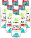 K- Tropix Kava Shot Tropical Blast - 500mg Wellness Shots to Promote Relaxation and Reduct Worry - Kava Drink - Strach, Napětí, Stream Relief Dodatek - 6 Pack