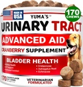 Psí UTI léčba - 170 léčby - Cranberry dodatek pro psy - Kontrola močových cest - Léčba infekce močových cest - UTI medicína Multivitamin - Vitaminy a doplňky - Vyrobeno v USA