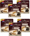 Atkins Coffee House Meal Bar, Vanilla Latte, 16g Protein, 4g Net Carbs, 2g Cukr, 13g Fiber, Made with Real Coffee, 5 Počet (Balení 6)