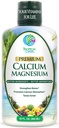 Premium Liquid Calcium Magnesium Citrát - Přírodní vzorec w / podpora pro silné kosti - Liquid Vitamin dodatek w / vápník, hořčík, Boron & Vitamin D3 - Až 98% Absorpční Rate - 32oz, 64 Serv