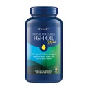 GNC Triple Strength Fish Oil Mini Omega 3 dodatek, 1000mg EPA a DHA, podporuje srdce, mozek, kůže, oko a společné zdraví, 240 Mini Softgels