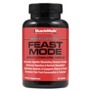 MuscleMeds Feast Mode Appetite Stimulant Hmotnost Gain Pills Dědičné Enzymy Bezpečné a efektivní 90 Caps, Neochucené, 90 Počet